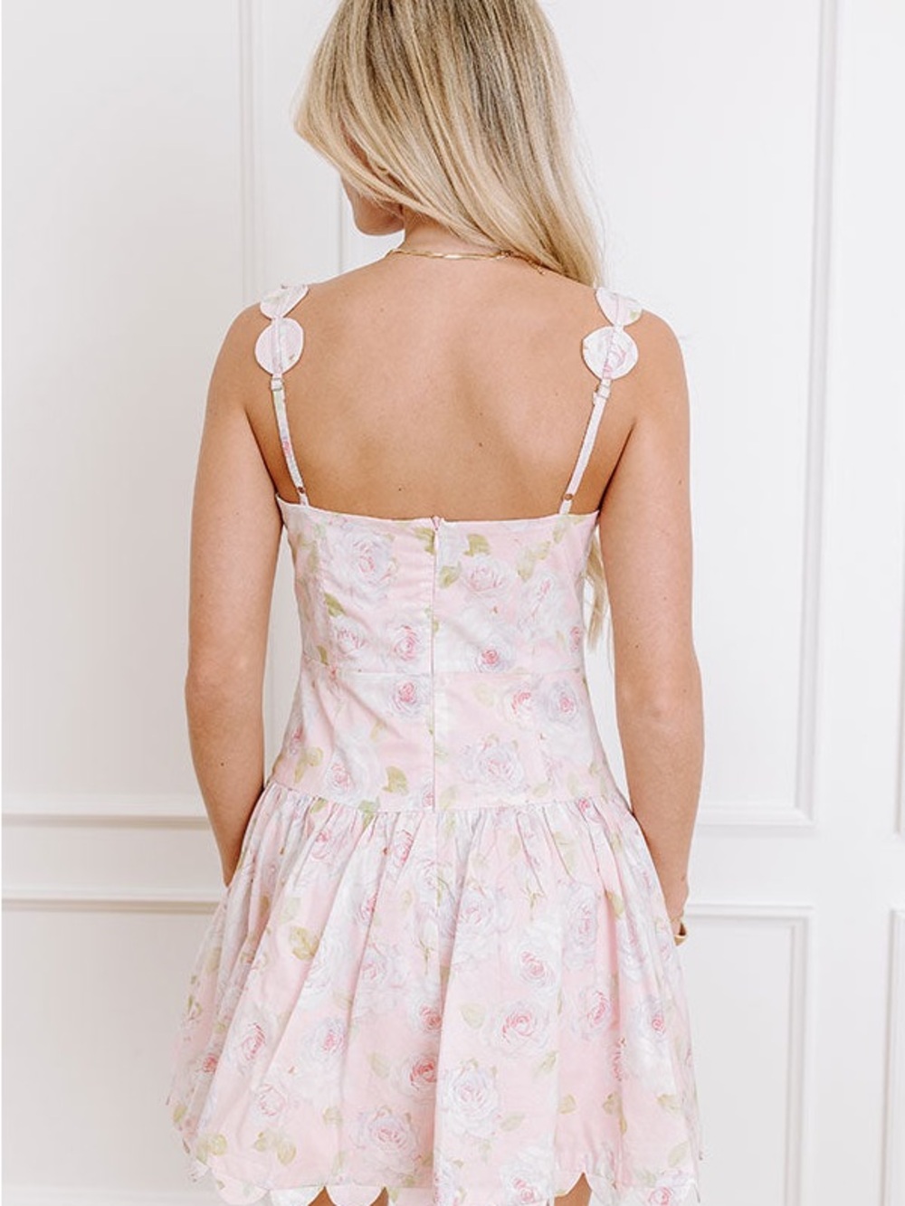 MABLE Pink Floral Mini Dress - Picture 4 of 7